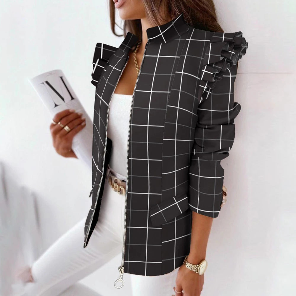 Drune | Damen Stylische Jacke - Trendy und Bequem