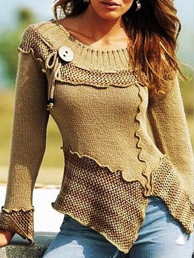 Drune | Elegantes Pullover Mit Bequemer Passform Für Damen