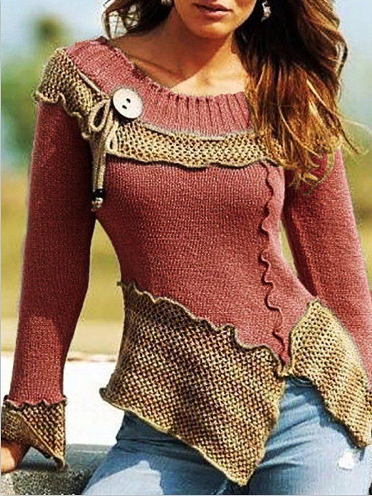 Drune | Elegantes Pullover Mit Bequemer Passform Für Damen