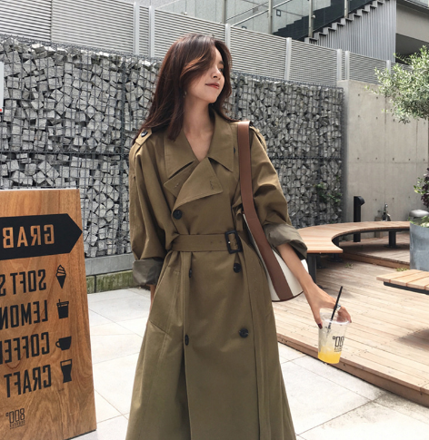 Drune | Damen Trenchcoat - Elegant und Vielseitig