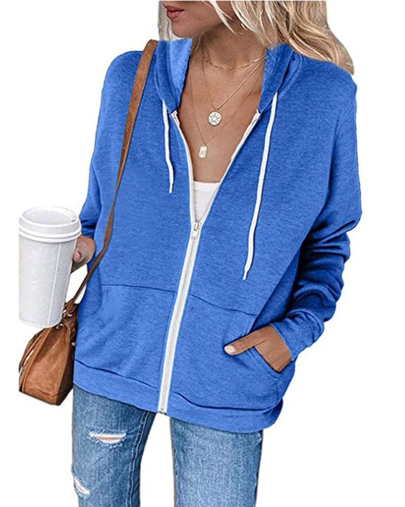 Drune | Damen Reißverschluss Hoodie