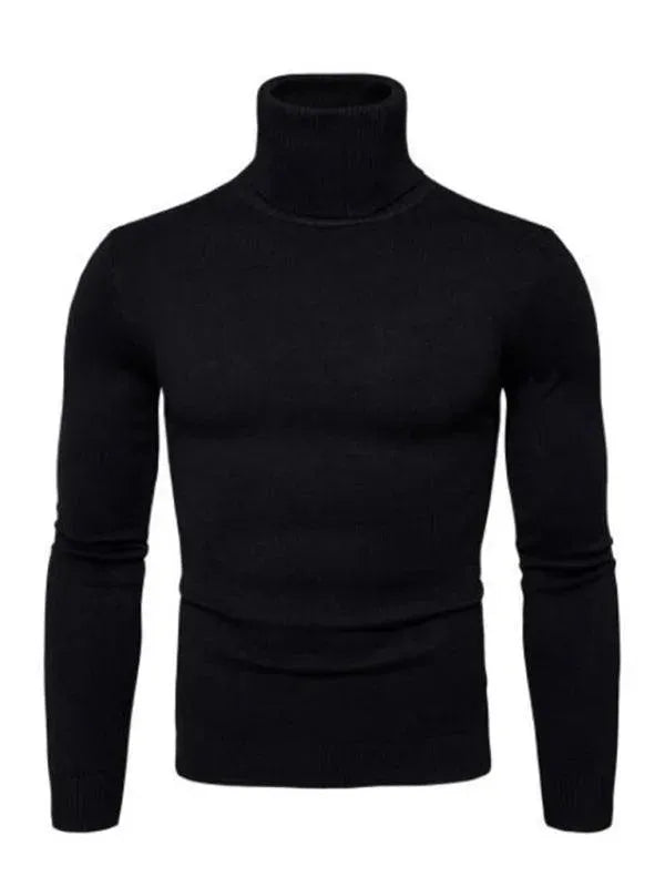 Drune | Dick Gestrickter Rollkragen Männer Pullover