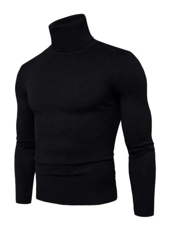 Drune | Dick Gestrickter Rollkragen Männer Pullover