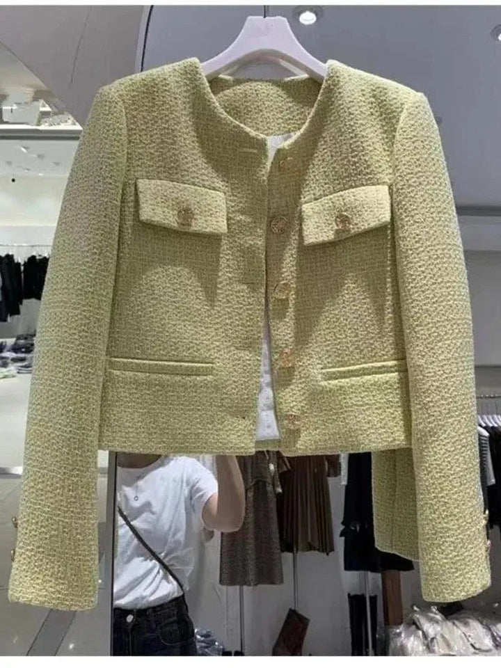 Drune | Woll Tweed Jacke Frauen