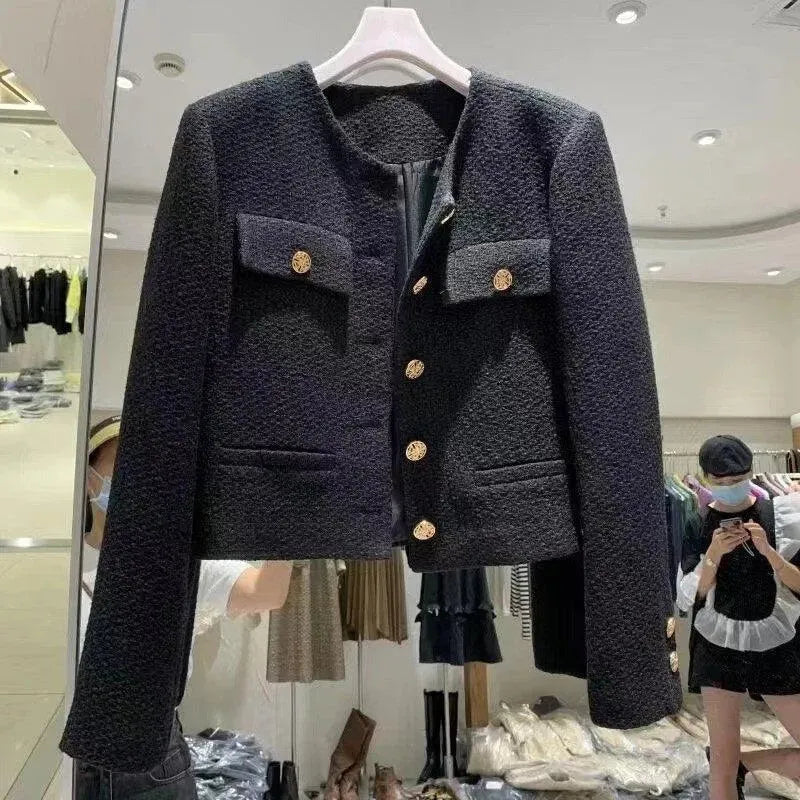 Drune | Woll Tweed Jacke Frauen
