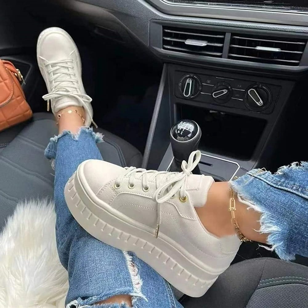 PlateauBoots Mit Schnürung Drune