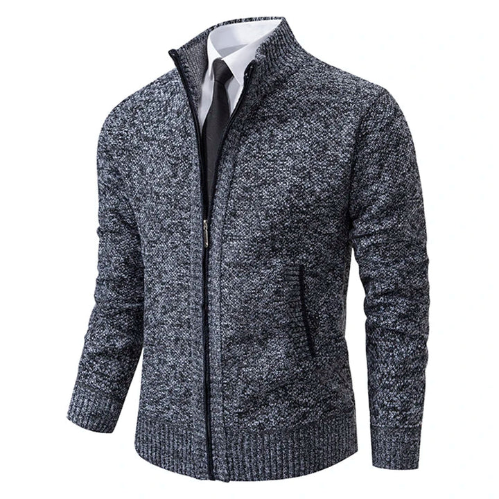 Drune - Stilvolle und Bequeme Winter Fleece Jacke mit Reißverschluss für Männer