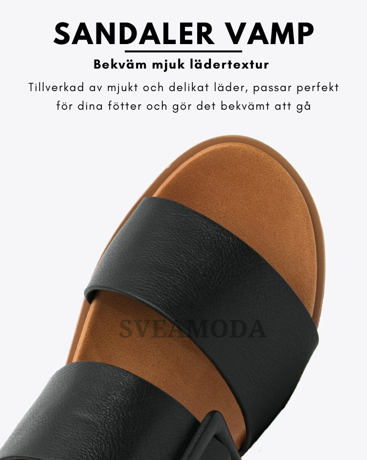Drune | Lässige Absatzsandalen