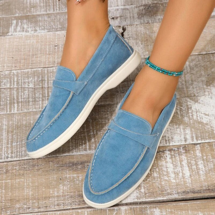Drune | on Loafers - Wildleder Damen Slipper