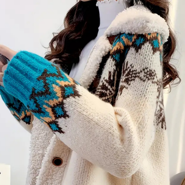 Drune | Eleganter Weihnachts Winter Pullover für Damen