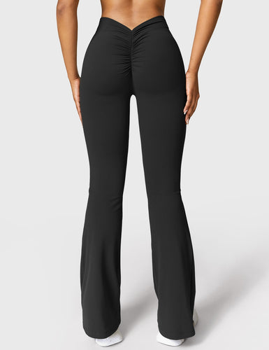 Drune | Ausgestellte Leggings mit V-Ausschnitt