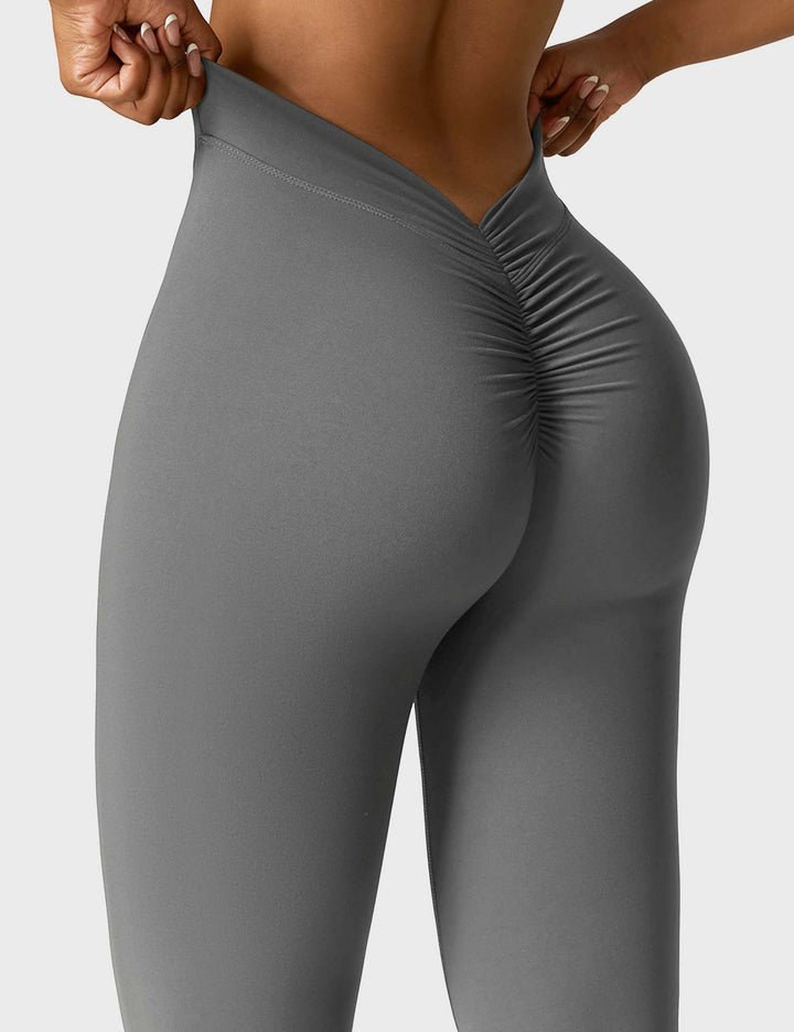 Drune | Ausgestellte Scrunch Leggings