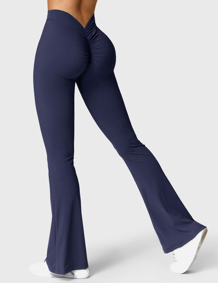 Drune | Ausgestellte Leggings mit V-Ausschnitt