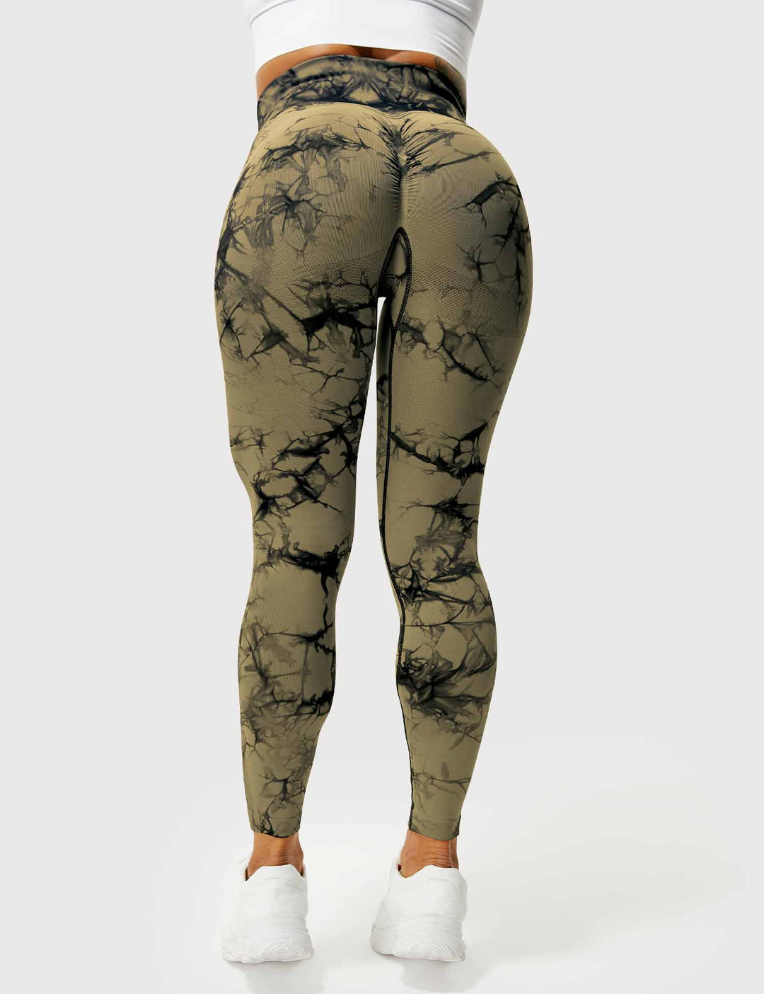 Drune | Damen Sport Leggings mit High Waist - Blickdicht, Figurformend & Komfortabel