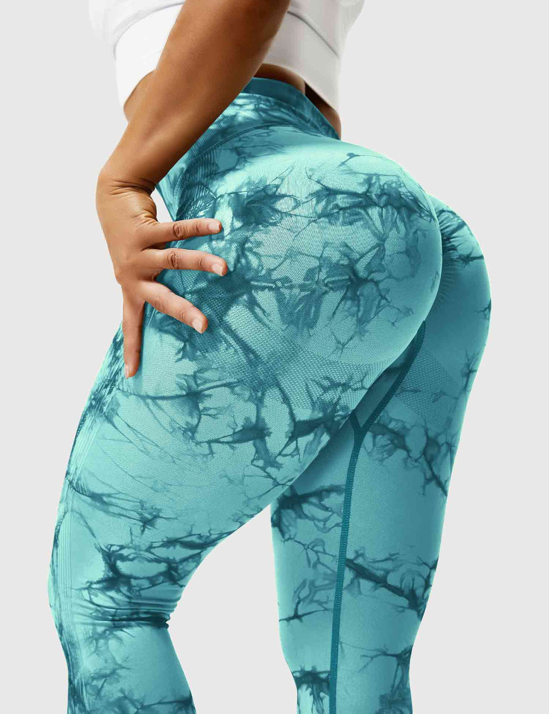 Drune | Damen Sport Leggings mit High Waist - Blickdicht, Figurformend & Komfortabel