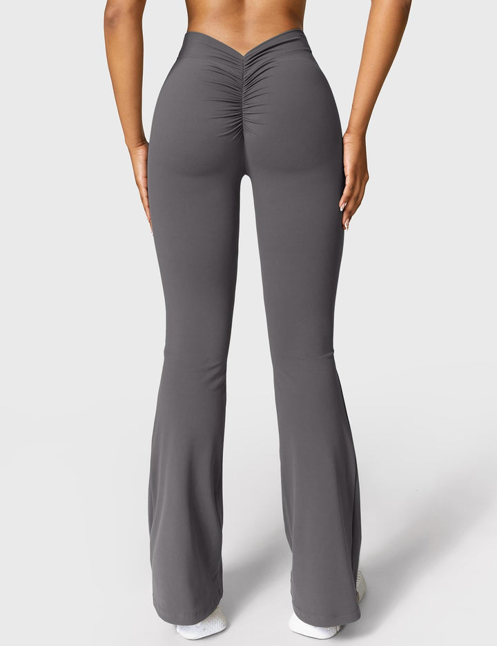 Drune | Ausgestellte Leggings mit V-Ausschnitt