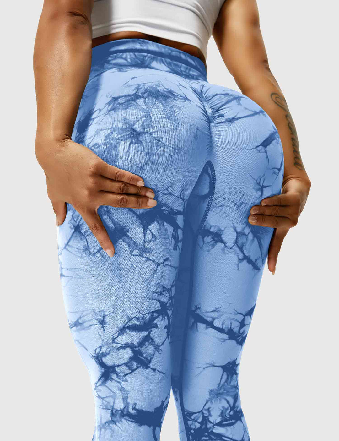 Drune | Damen Sport Leggings mit High Waist - Blickdicht, Figurformend & Komfortabel