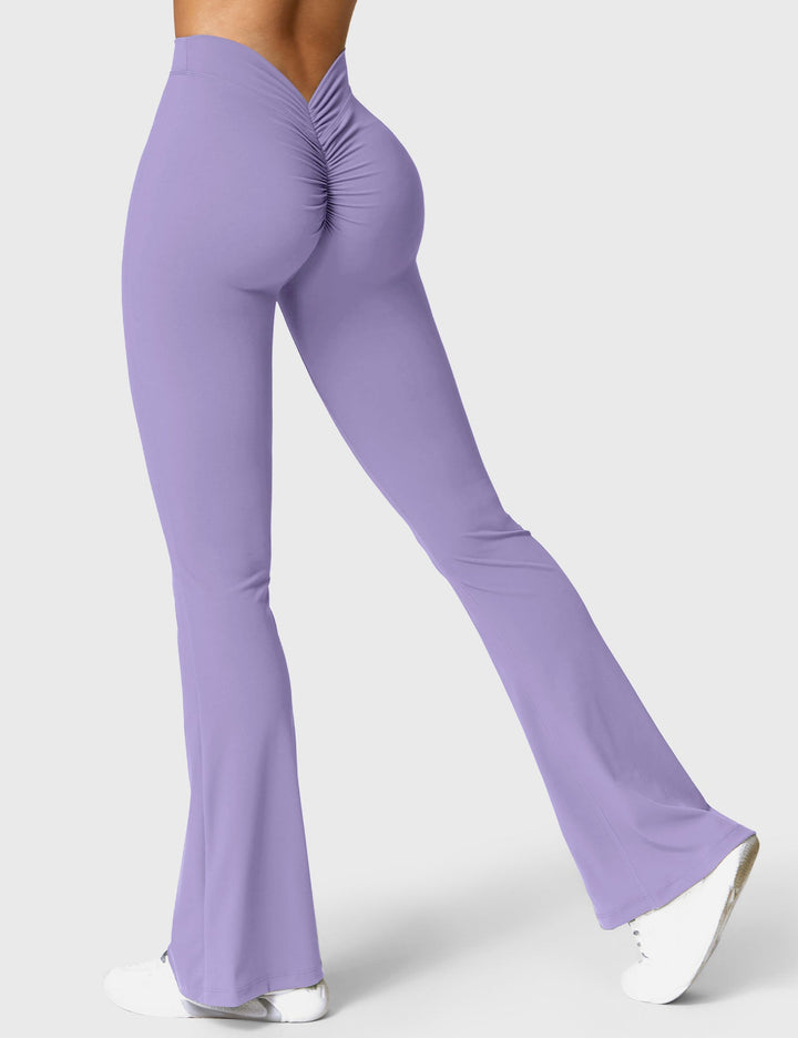 Drune | Ausgestellte Leggings mit V-Ausschnitt