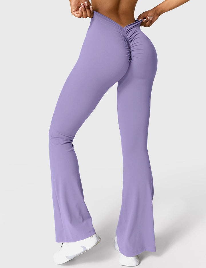 Drune | Ausgestellte Leggings mit V-Ausschnitt