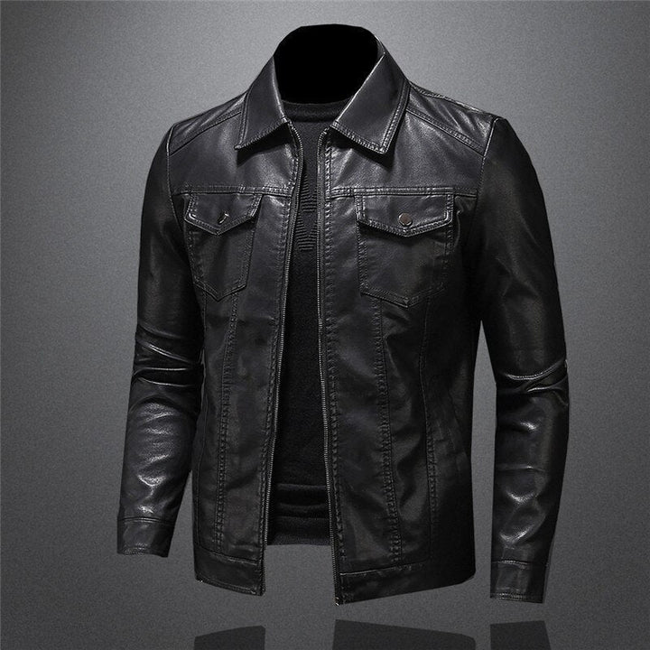 Drune | Klassische Lederjacke für Herren