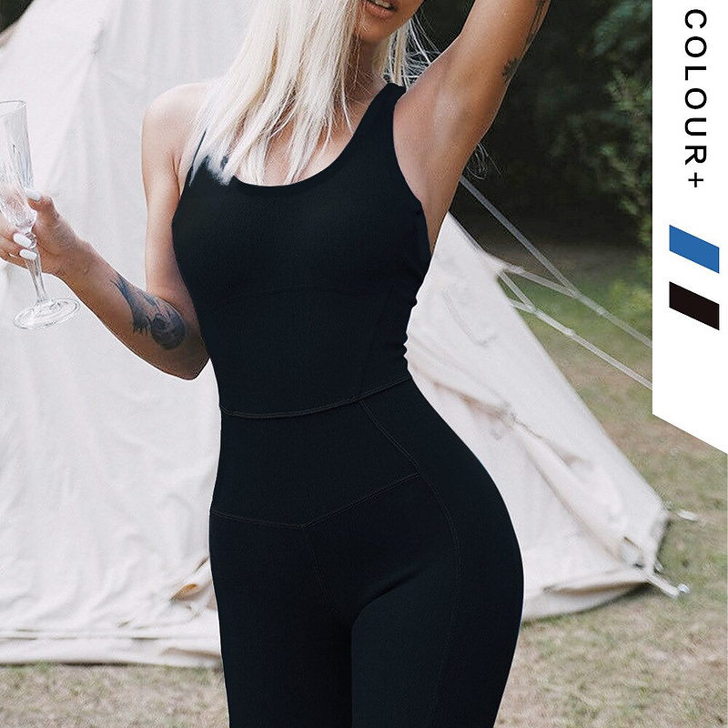 Drune | Yoga Sportliche Einteiler Bodysuits Fitness Training Kleidung