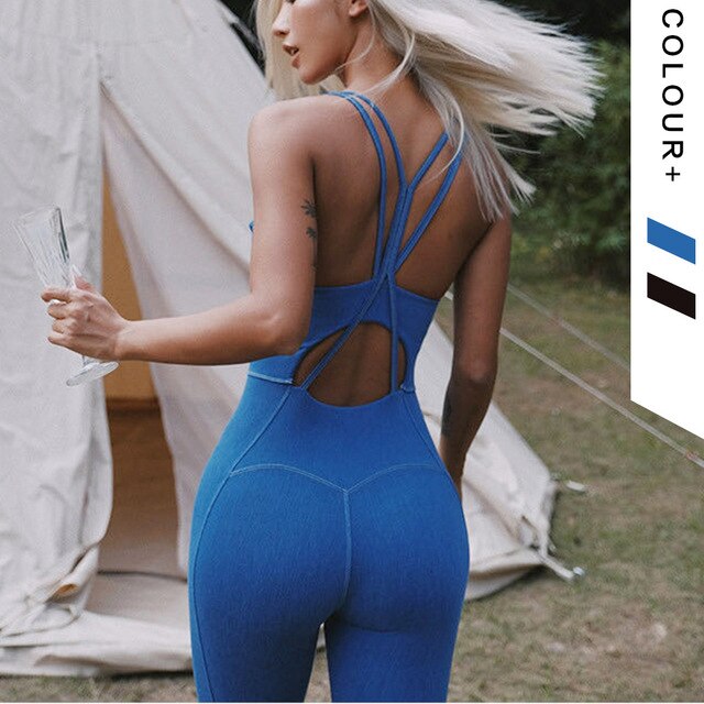 Drune | Yoga Sportliche Einteiler Bodysuits Fitness Training Kleidung
