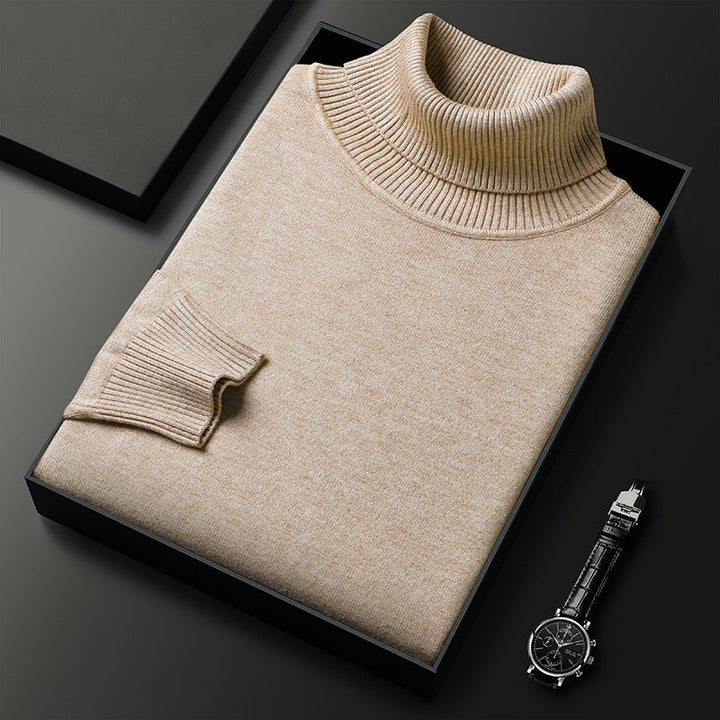 Stylischer Kaschmir Rollkragenpullover