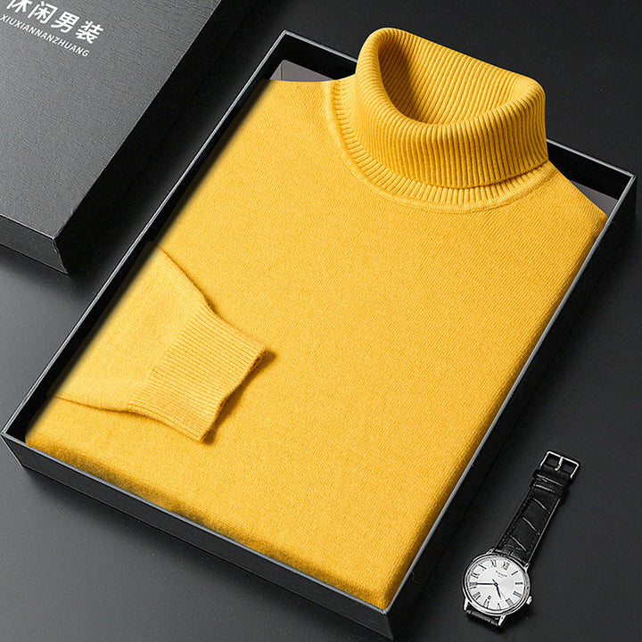Stylischer Kaschmir Rollkragenpullover
