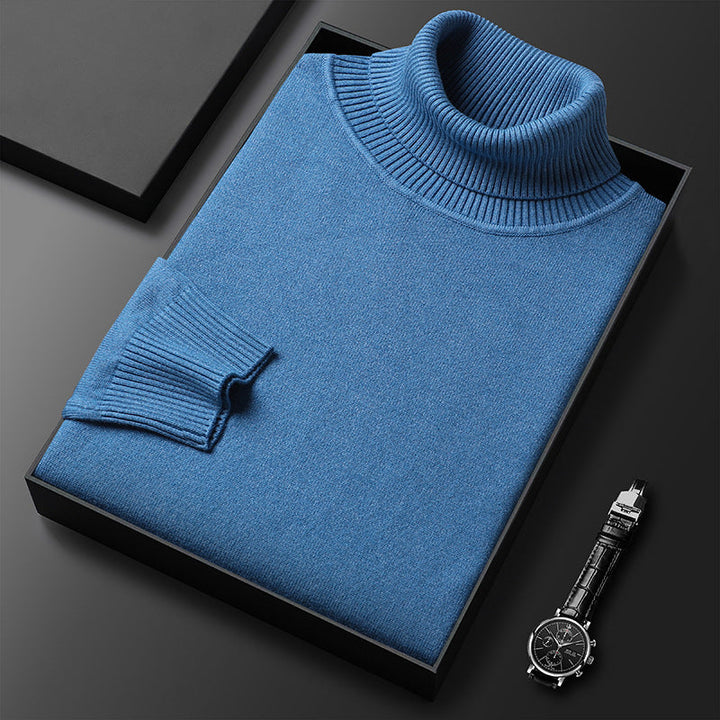 Stylischer Kaschmir Rollkragenpullover