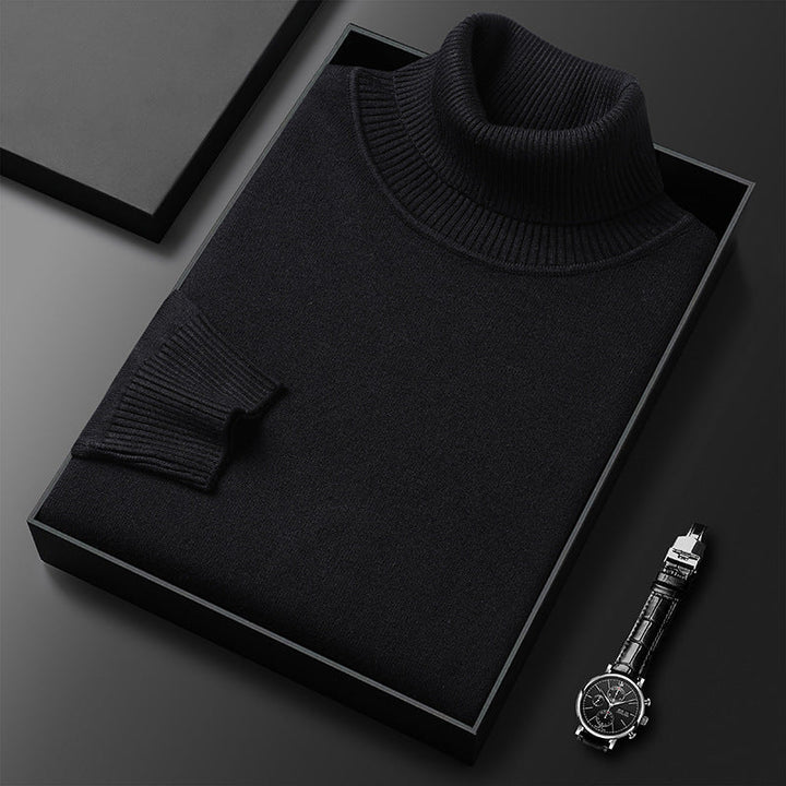 Stylischer Kaschmir Rollkragenpullover