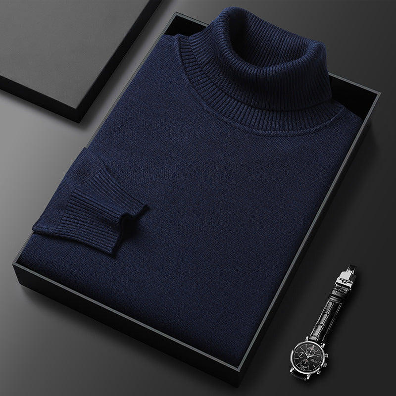 Stylischer Kaschmir Rollkragenpullover