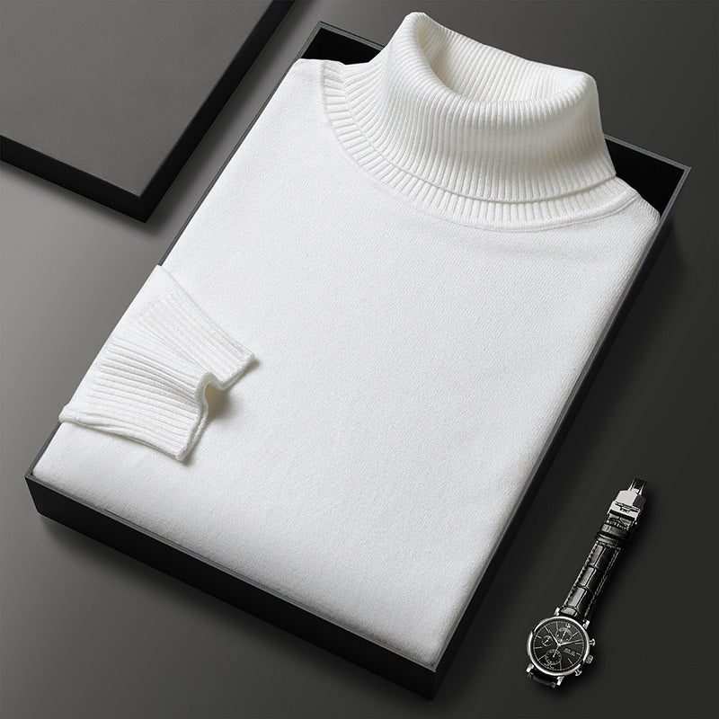 Stylischer Kaschmir Rollkragenpullover