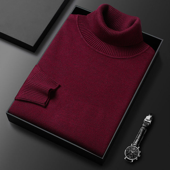 Stylischer Kaschmir Rollkragenpullover