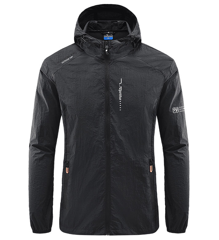 Drune | Leichte und lässige Softshell-Jacke mit Kapuze für Herren - Perfekt für Herbst/Winter