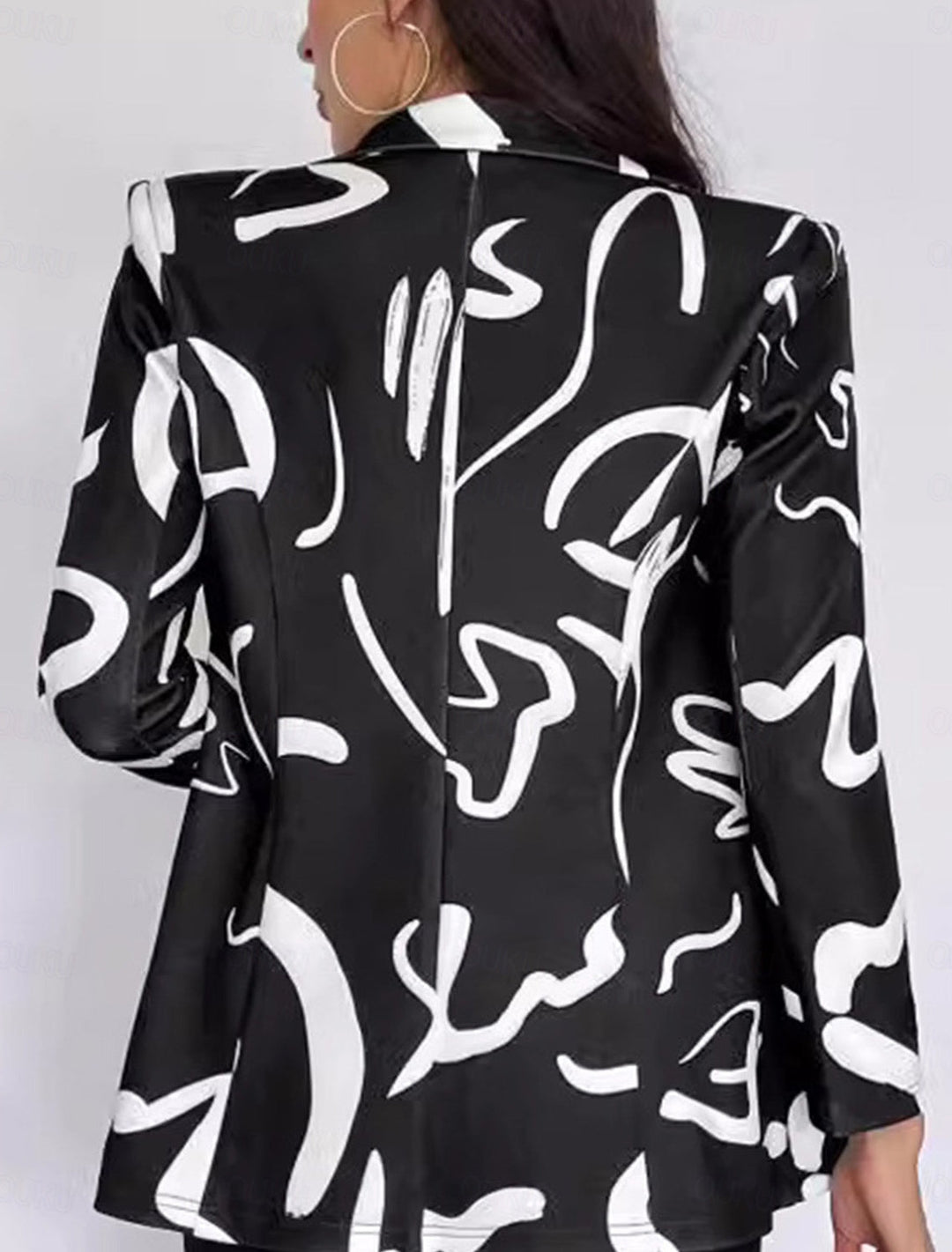 Drune | Stilvolle Damen Blazer mit Print