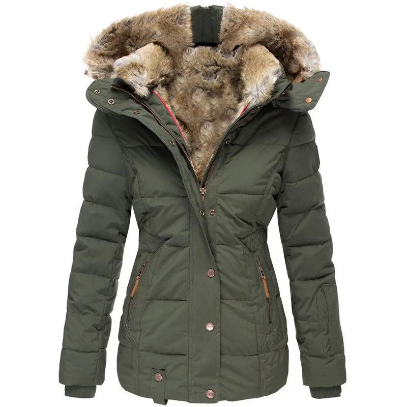 Drune | Wasserdichte Winterjacke mit Kunstfell für Damen - Bestseller 2023