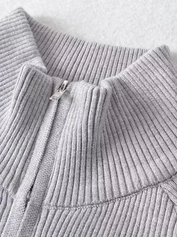 Drune | Gestreifter Strickjacke Pullover