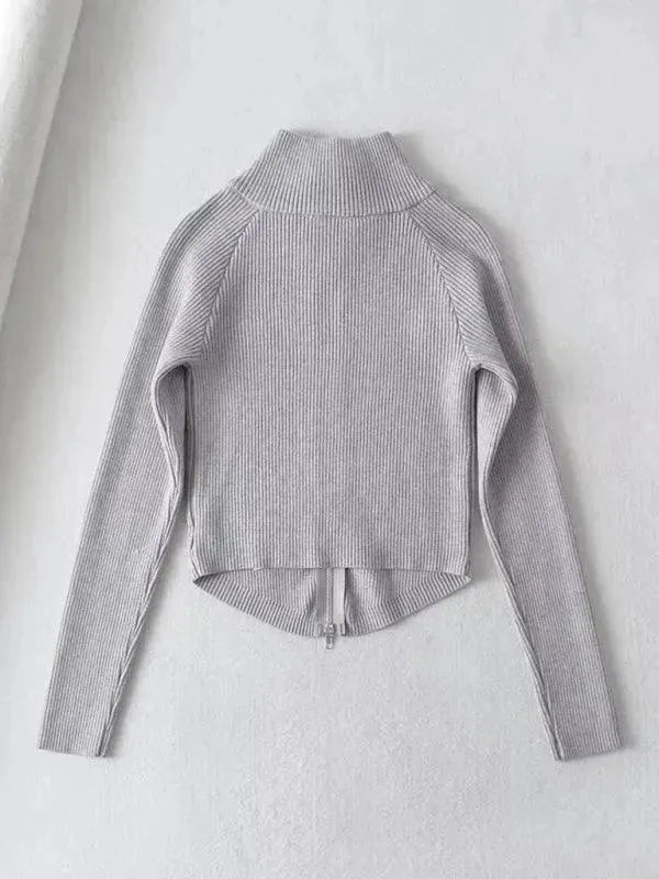 Drune | Gestreifter Strickjacke Pullover