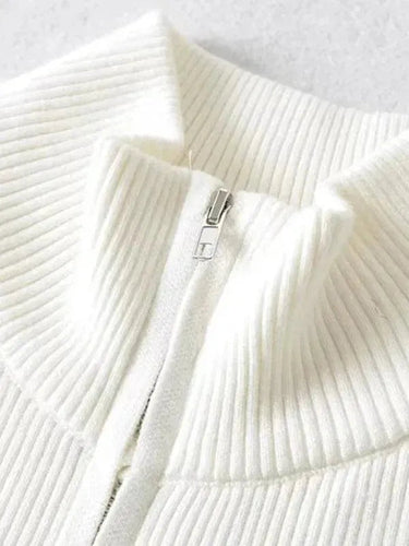 Drune | Gestreifter Strickjacke Pullover