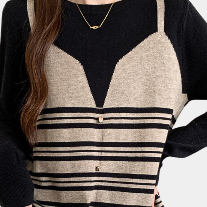 Drune | Modischer Strickpullover für Frauen