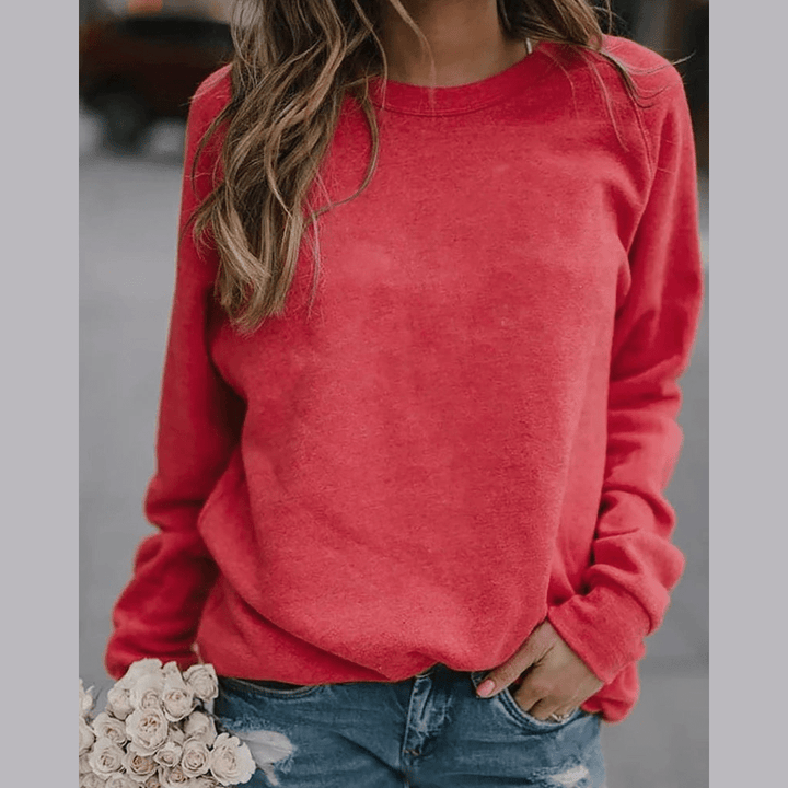 Drune | Bequemer Damen Sweatshirt Lässiger Pullover