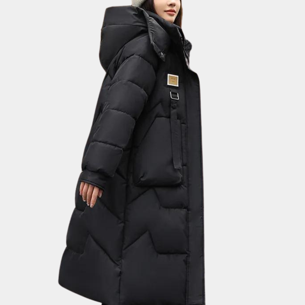 Drune | Winterjacke mit Kapuze für Damen