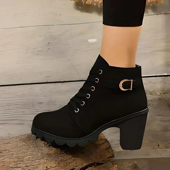 Drune | Damen Stiefeletten - Reißverschluss