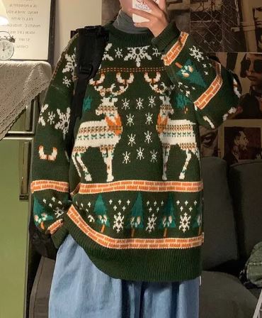 Drune | Strickpullover Mit Vintage-Look