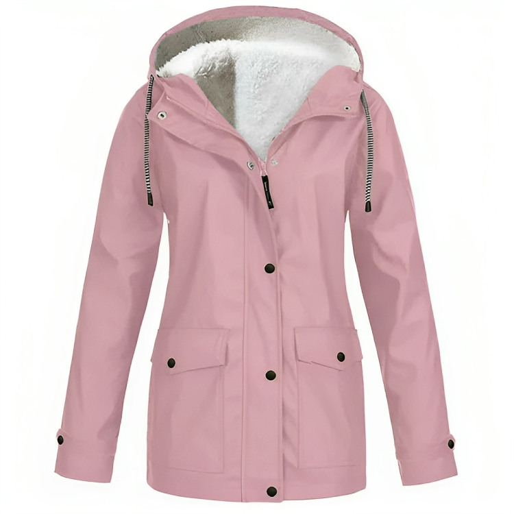 Drune | Warmer Fleece-Regenmantel