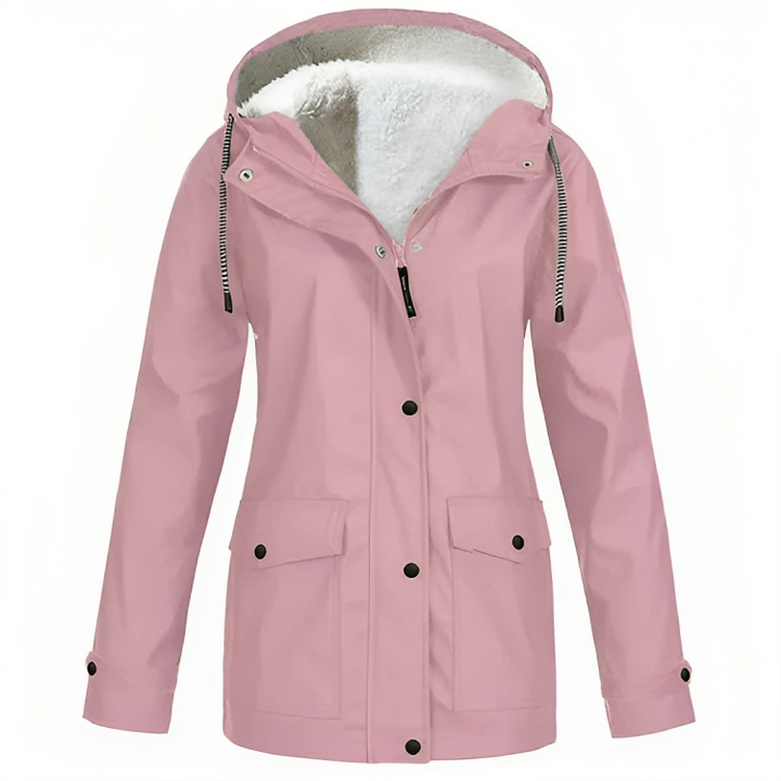 Drune | Warmer Fleece-Regenmantel