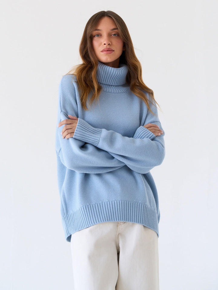 Drune - Winter-Rollkragenpullover mit lockerer Passform