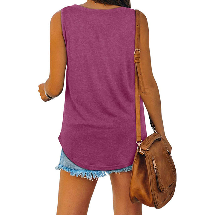 Drune Mckayla Jersey V-Ausschnitt Tank-Top