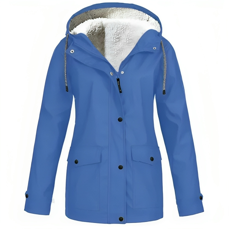 Drune | Warmer Fleece-Regenmantel