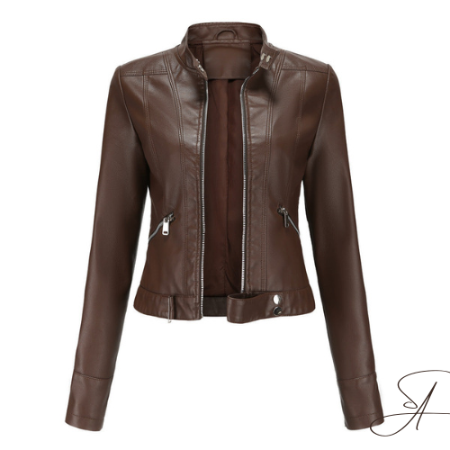 Drune Elegante Lederjacke